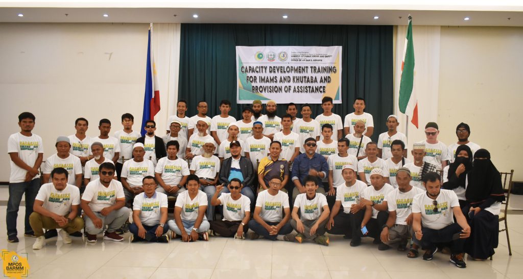 Capacity Development Training for Imams and Khutabas from Basilan enhances community participation to ensure peace and security