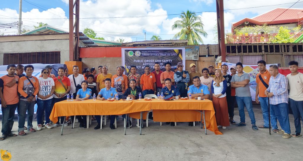 MPOS and PNP Conduct Public Safety Advocacy in Conflict-Affected Community