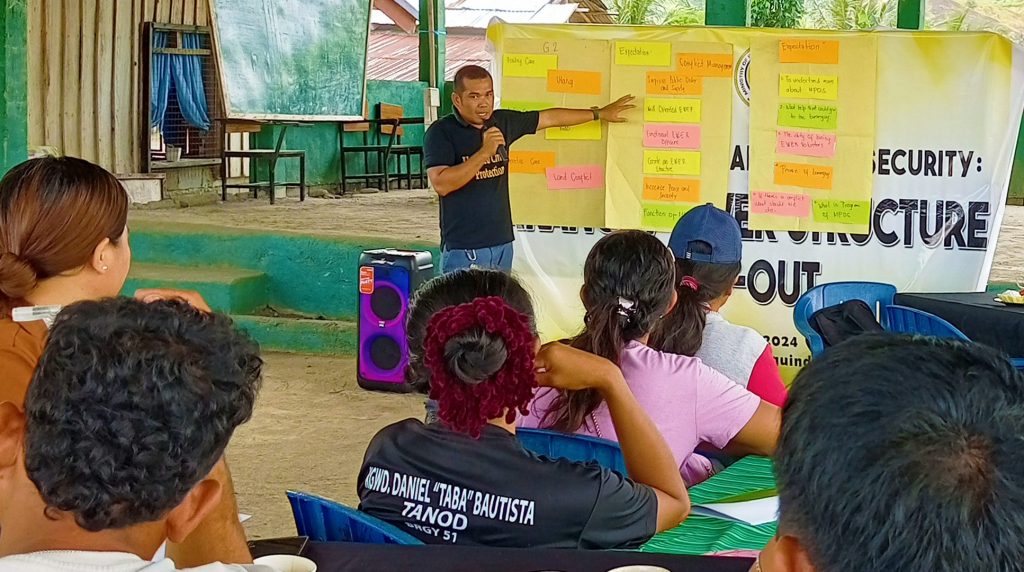 MPOS Strengthens Community Safety through EWER Roll-out in Talayan, MDS